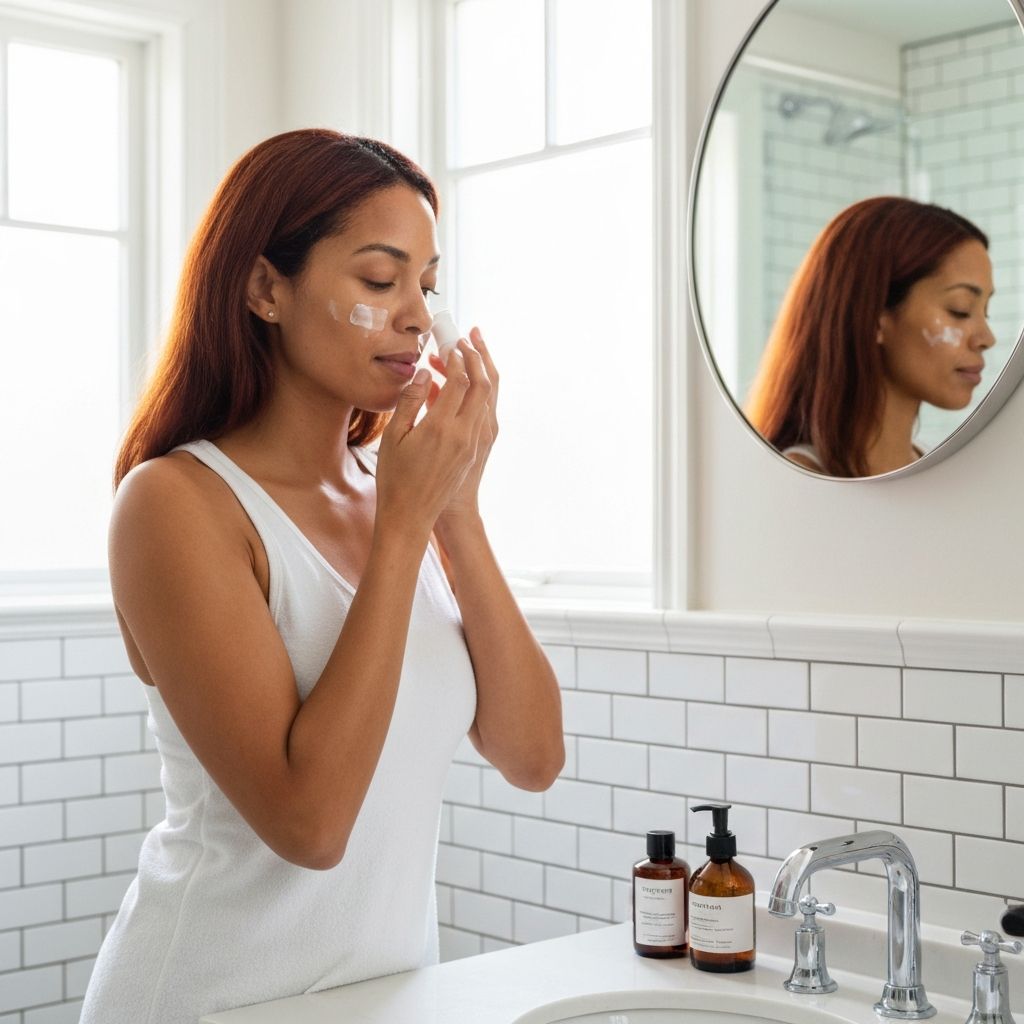 Codzienna rutyna twarzy